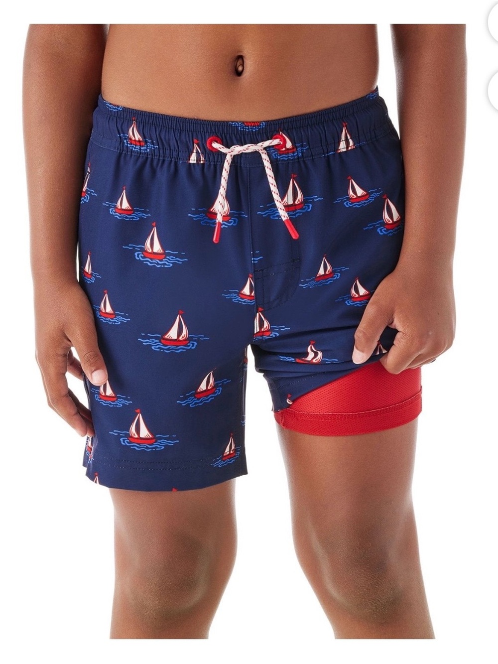 Member's Mark Boy's Resort Swim Trunk - Picture 4 of 10